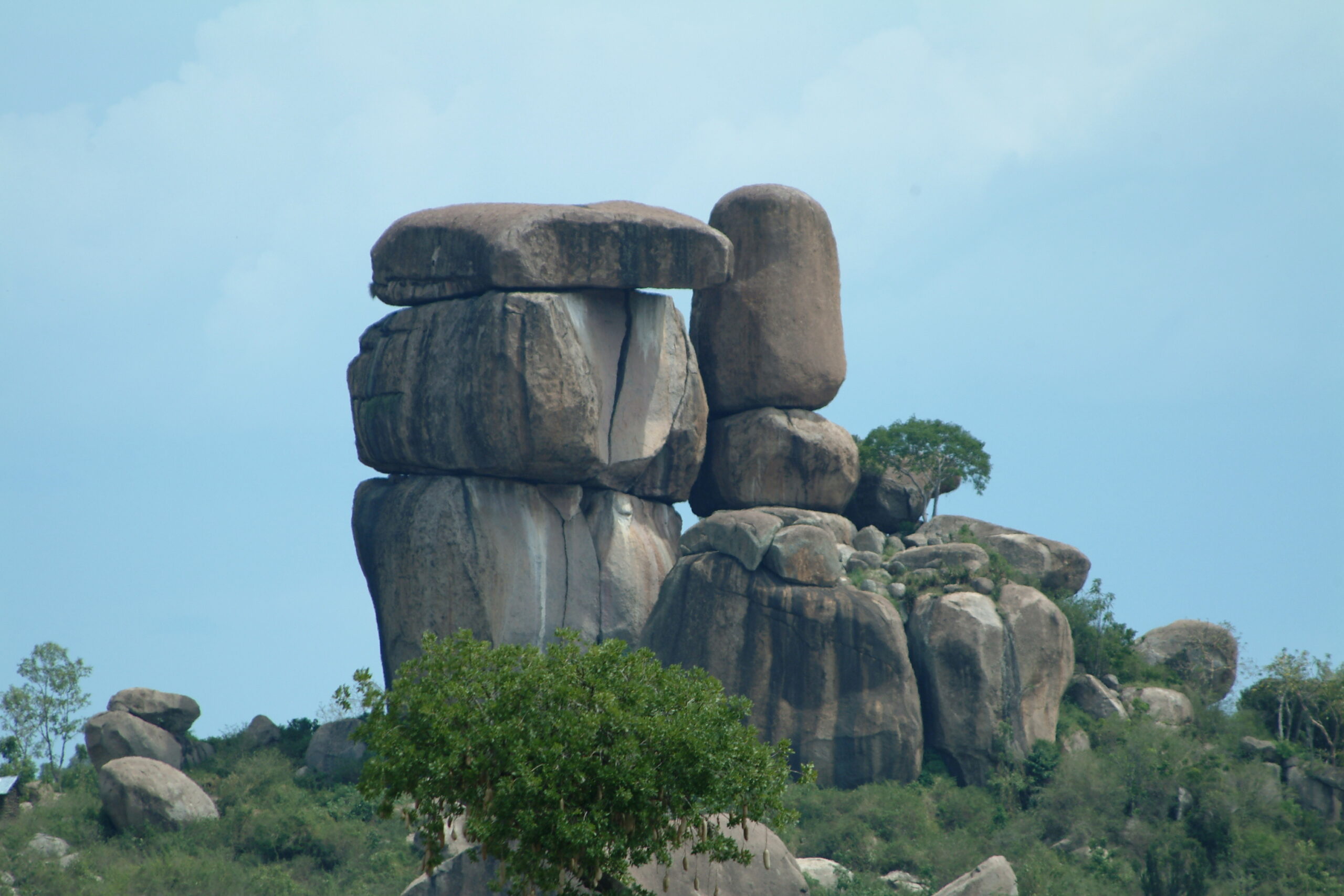Kit Mikayi rock formation near Kisumu, Kenya