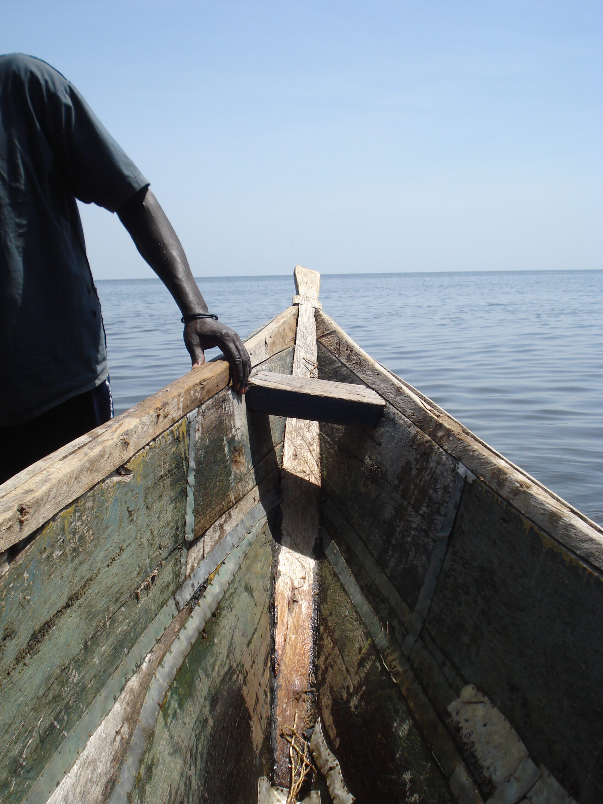 Lake Victoria shoreline at Kisumu, Kenya
